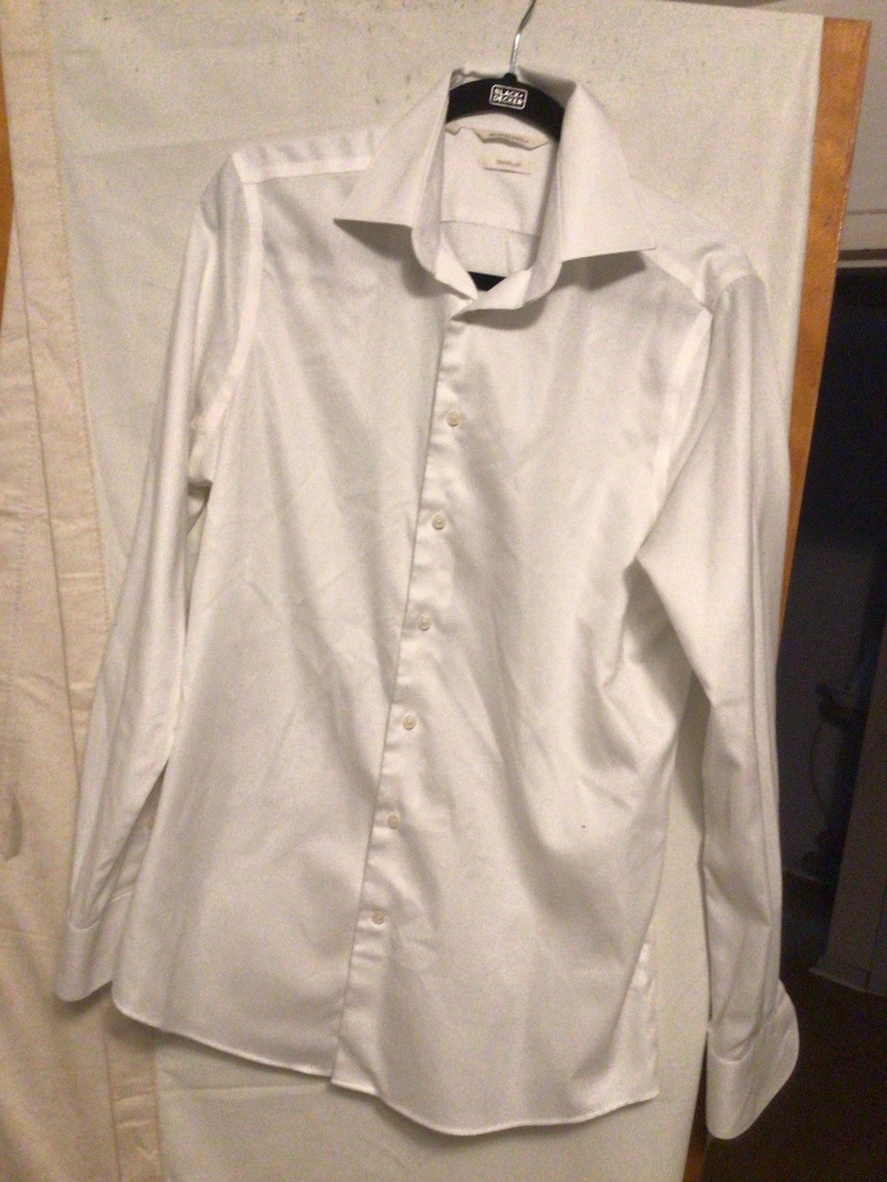 SuitSupply “Traveller “ Extra slim 2 white dress Shirt SZ 15 1/2”
